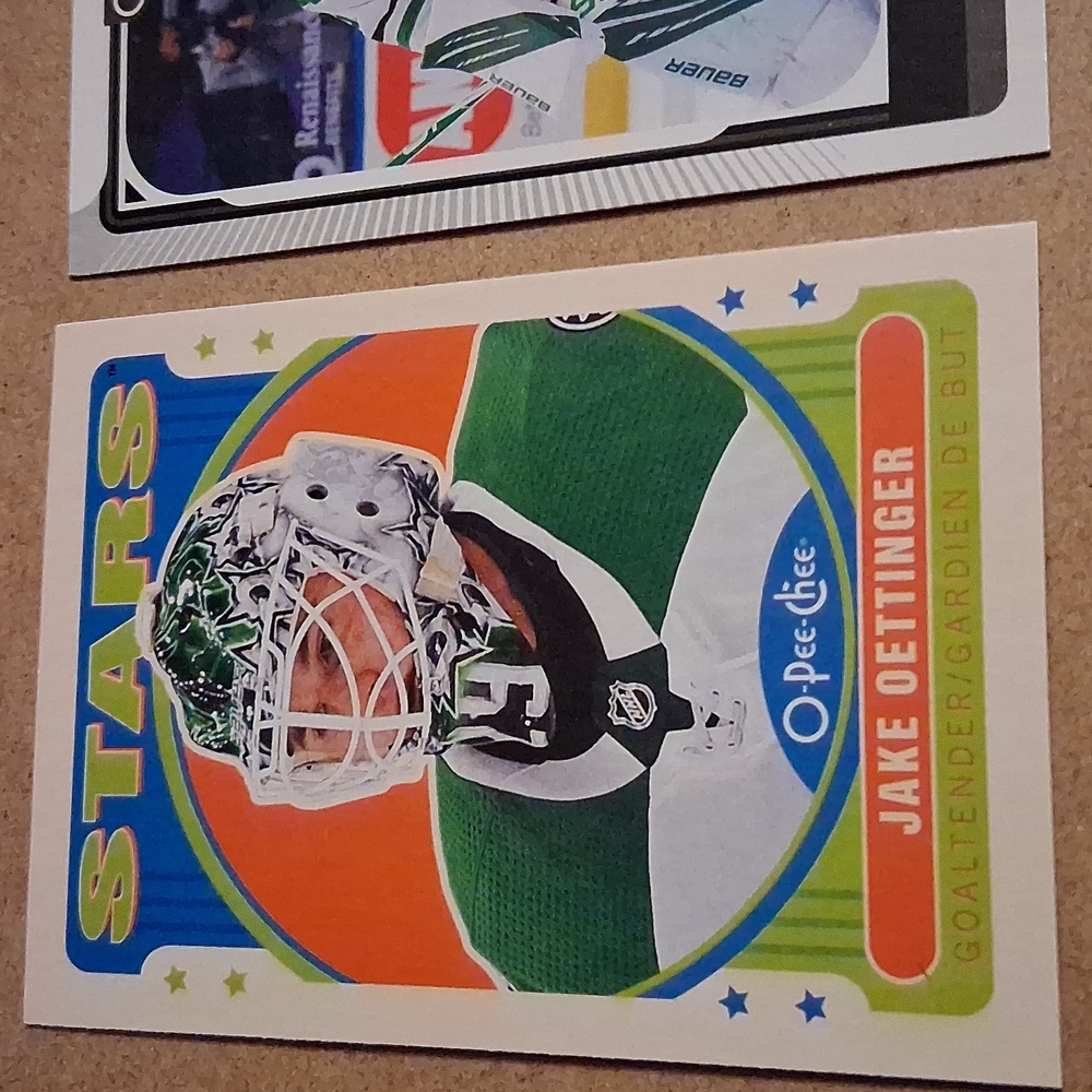 Jake Oettinger Dallas Stars NHL Hockey Trading Cards